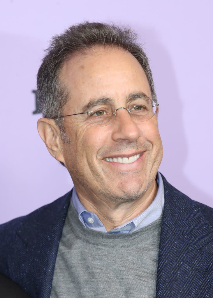 Closeup of Jerry Seinfeld