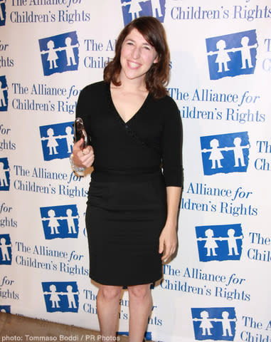 MAYIM BIALIK LET HER FIRSTBORN WATCH HER GIVE BIRTH TO HER SECOND SON.