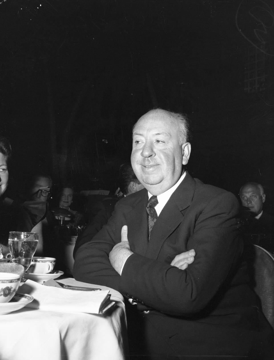 alfred hitchcock smiling