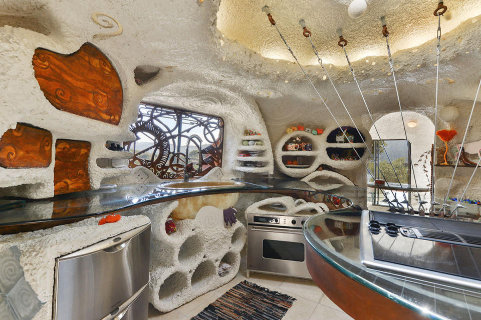 The Flintstone House in Hillsborough