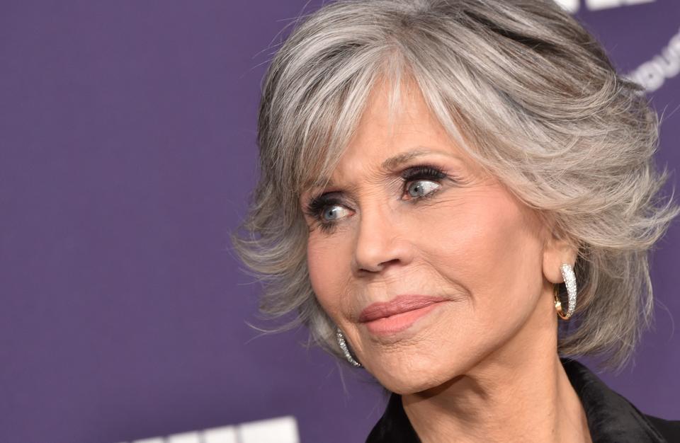Jane Fonda attends the 2021 Women in Film Honors celebrating "Trailblazers of the New Normal" at the Academy Museum of Motion Pictures in Los Angeles, on Oct. 6, 2021.