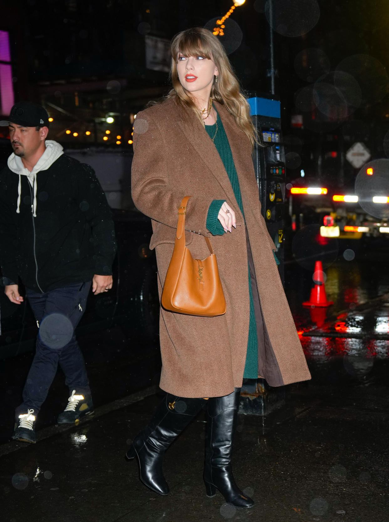 Taylor Swift in NYC on January 9, 2024.