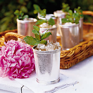 Your Derby party will not be complete without the iconic Classic Mint Julep.