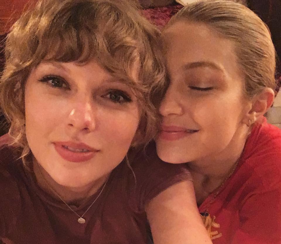 Taylor Swift and Gigi Hadid