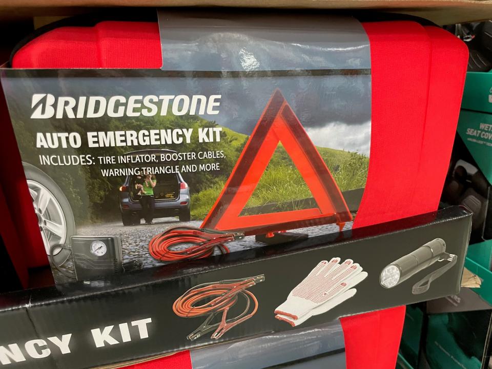 Bridgestone emergency kit.