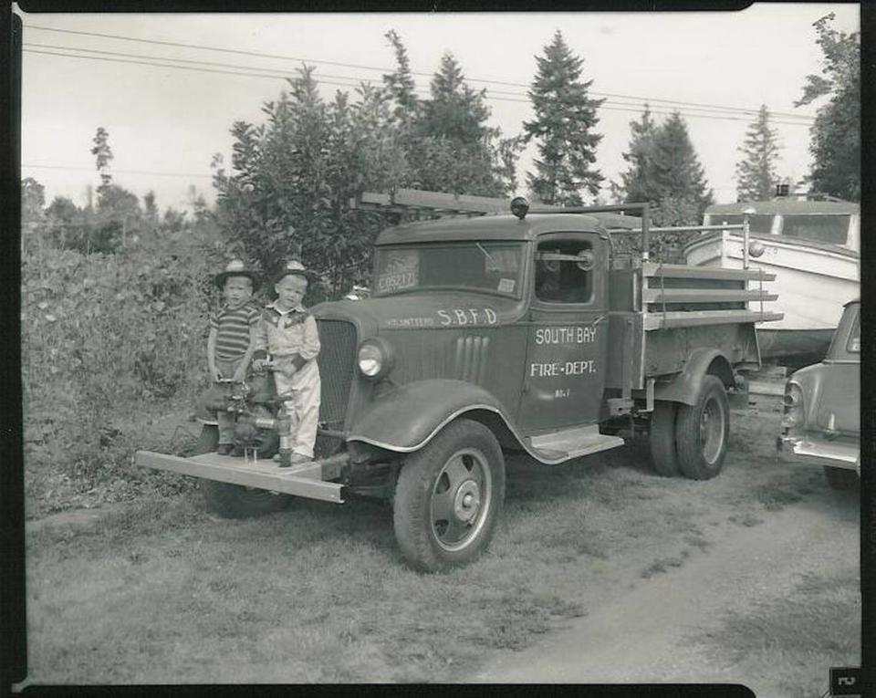 The early days of the South Bay Fire Department, which was created 70 years ago.