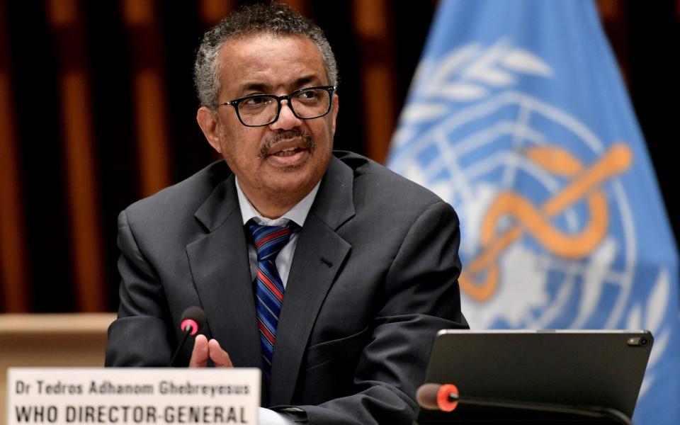 WHO Director-General Tedros Adhanom Ghebreyesus - POOL New / REUTERS