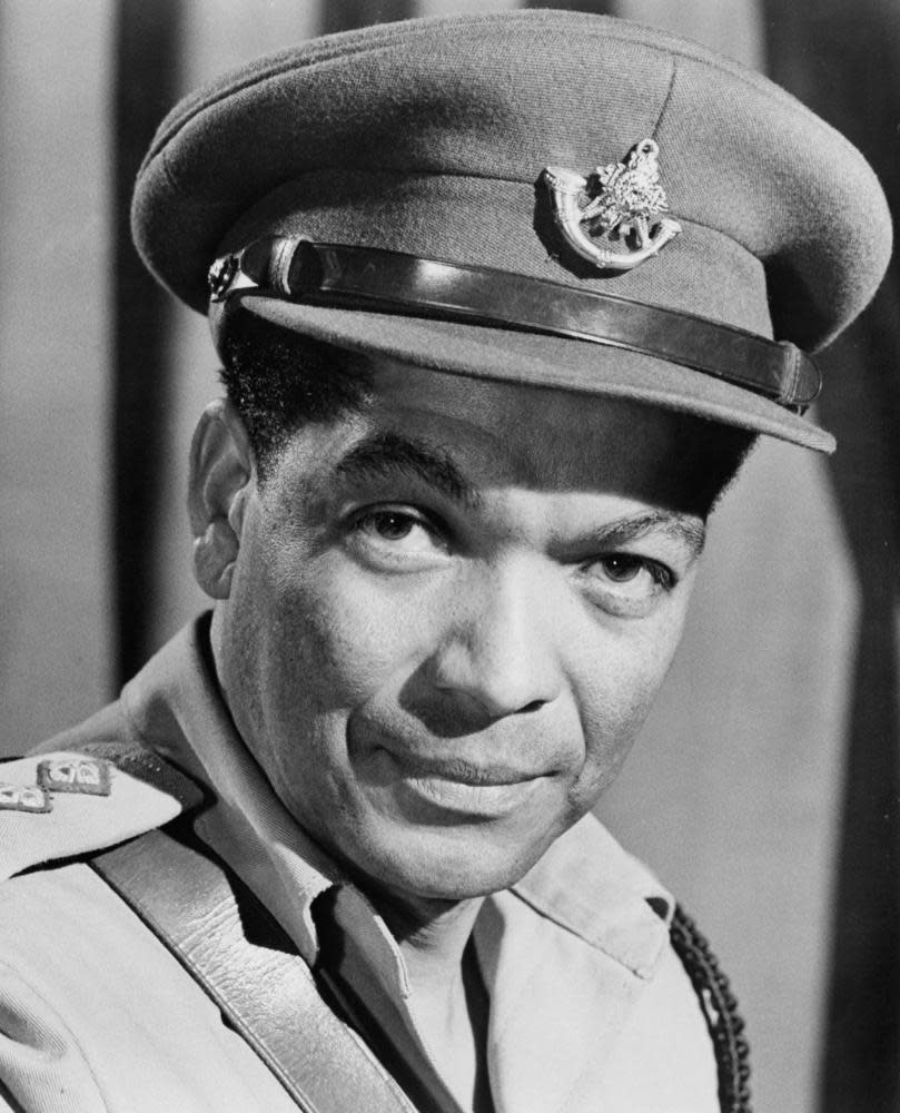 Earl Cameron in Guns at Batasi, 1964.