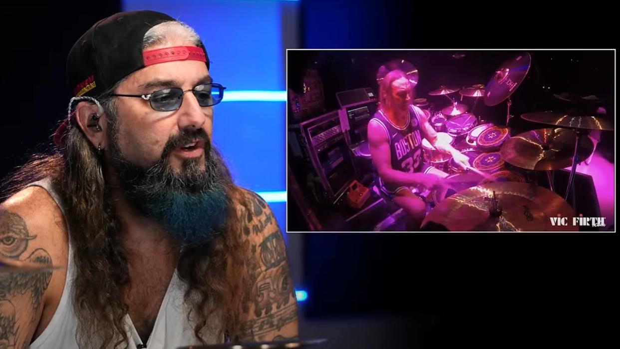  Mike Portnoy learns to play Tool Pnuema. 