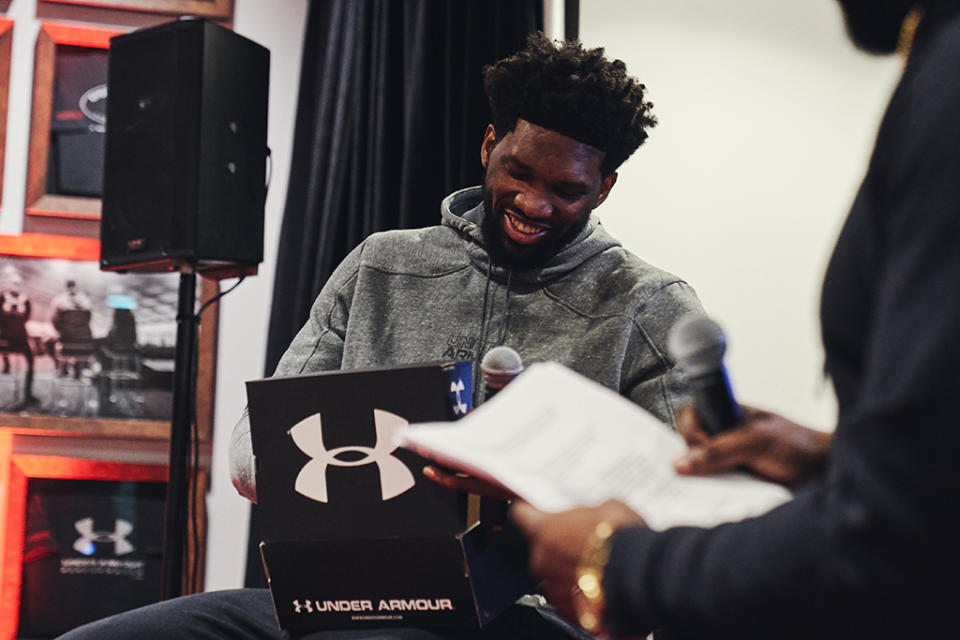 Joel Embiid Under Armour