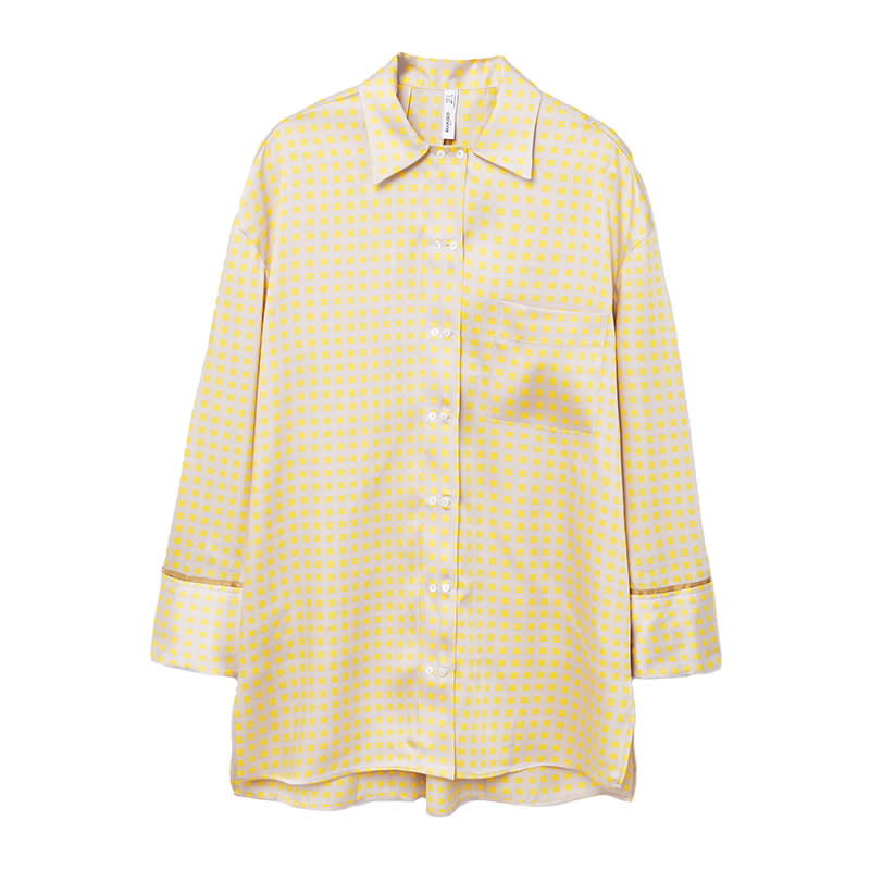 <a rel="nofollow noopener" href="https://rstyle.me/n/c3faqdchdw%20" target="_blank" data-ylk="slk:Printed Pyjama-Style Shirt, Mango, $100;elm:context_link;itc:0;sec:content-canvas" class="link ">Printed Pyjama-Style Shirt, Mango, $100</a>