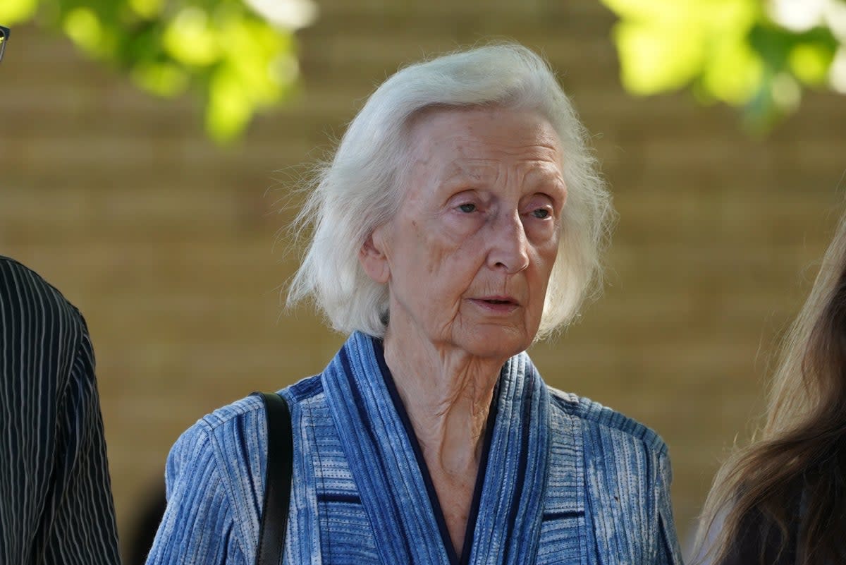 Shelagh Robertson arrives at Cambridge Crown Court (Joe Giddens/ PA) (PA Wire)