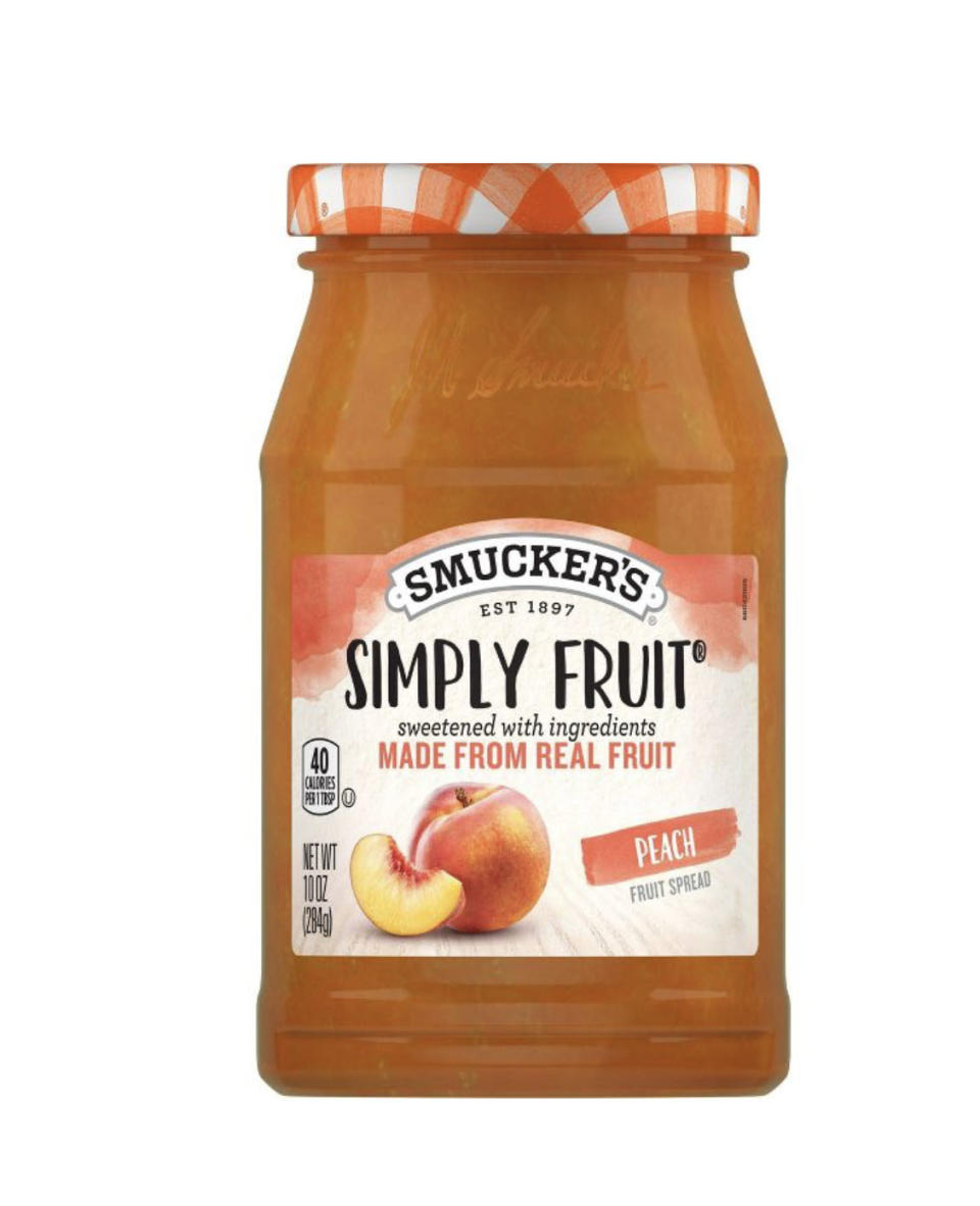 Smucker's Simply Fruit Peach Spread