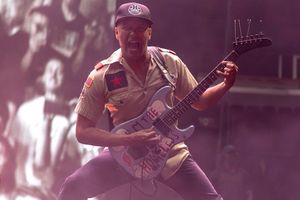 Tom Morello of Rage Against the Machine