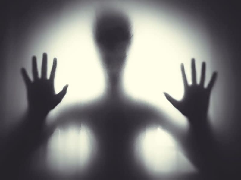 Extraterrestre fantasmal. (Imagen creative commons vista en pxfuel).
