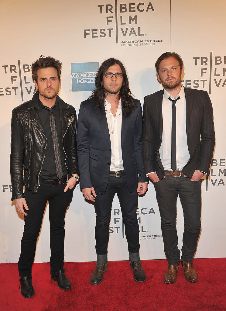 2011 Tribeca Film Festival Jared Followill Nathan Followill Caleb Followill