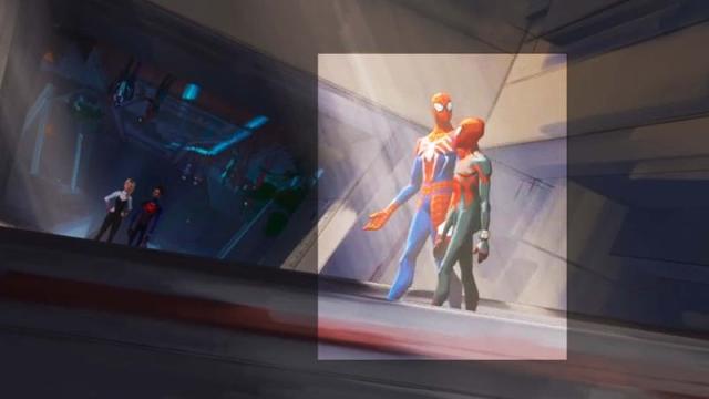 Dyster luge Articulation PlayStation Spidey Appears In New Spider-Verse Trailer