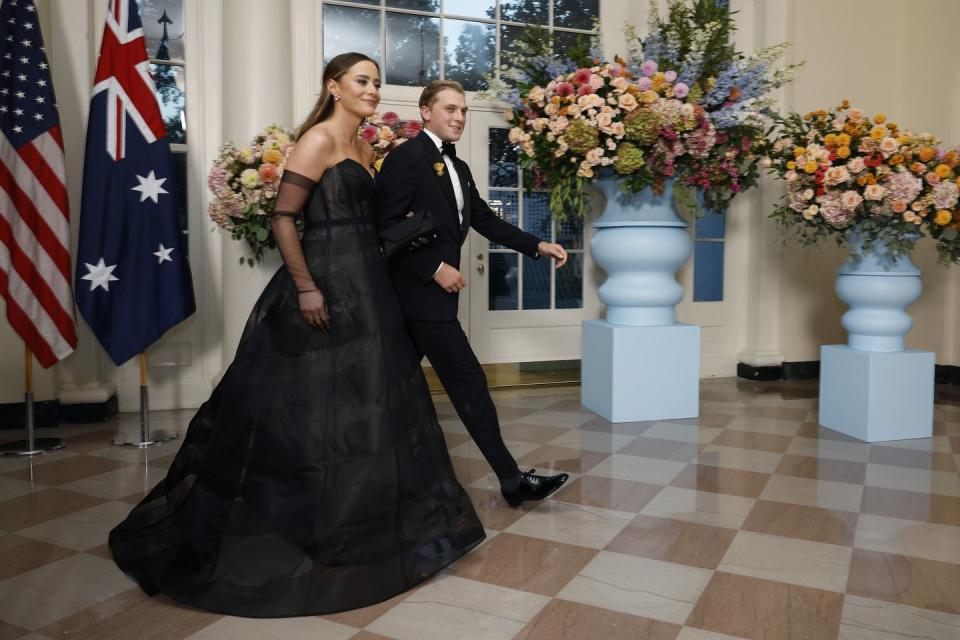 president biden hosts white house state dinner for australian prime minister albanese