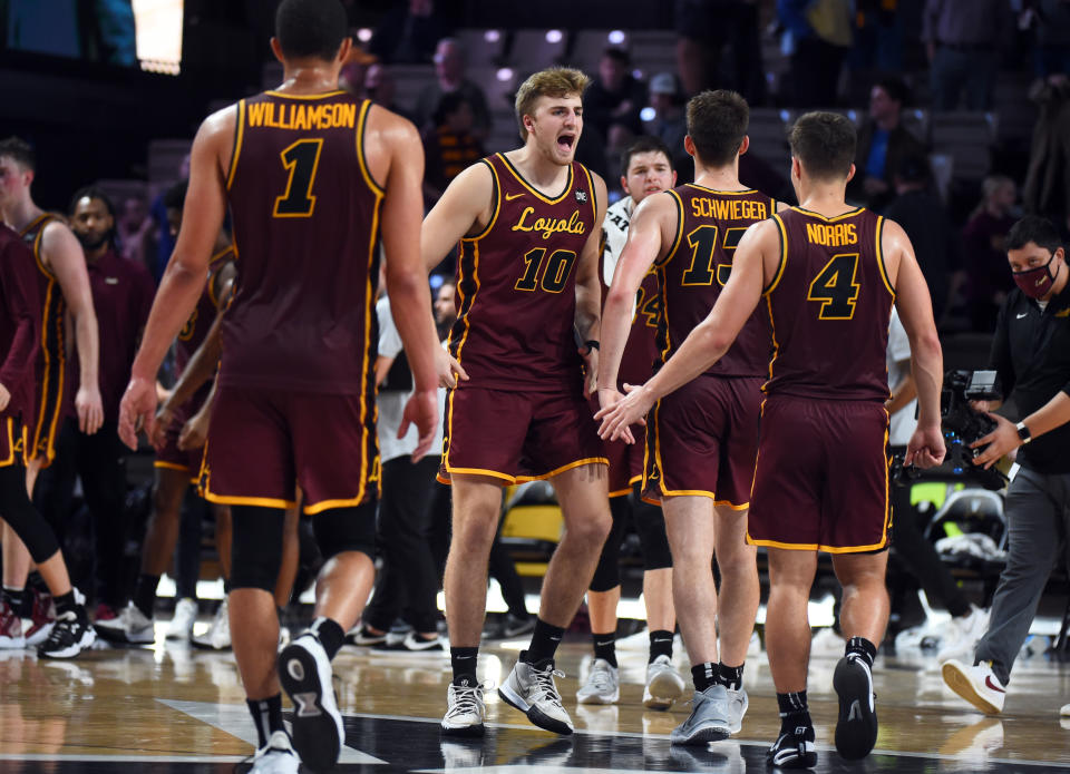 The Loyola Ramblers have made Cinderella runs in the last two NCAA tournaments. (Christopher Hanewinckel/USA TODAY Sports)