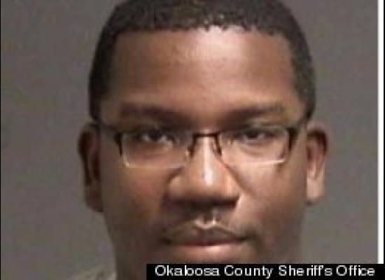 Floridian Elton Jerome Davis Jr. allegedly left his 18-month-old toddler at home with a bowl of Cheerios while he went to work. An unidentified witness found the child playing with a dog on a public road. Davis was charged with child neglect on May 21 in Okaloosa County.    <a href="http://www.huffingtonpost.com/2012/05/22/elton-davis-abandons-child-cheerios-florida_n_1535696.html?ref=crime" target="_hplink">Read more.</a>