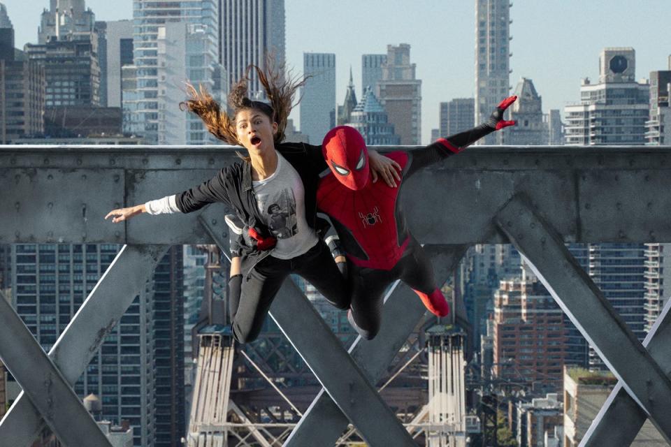 Zendaya played MJ, Peter Parker’s recurring love interest, in Spider-Man: No Way Home (Sony Pictures)