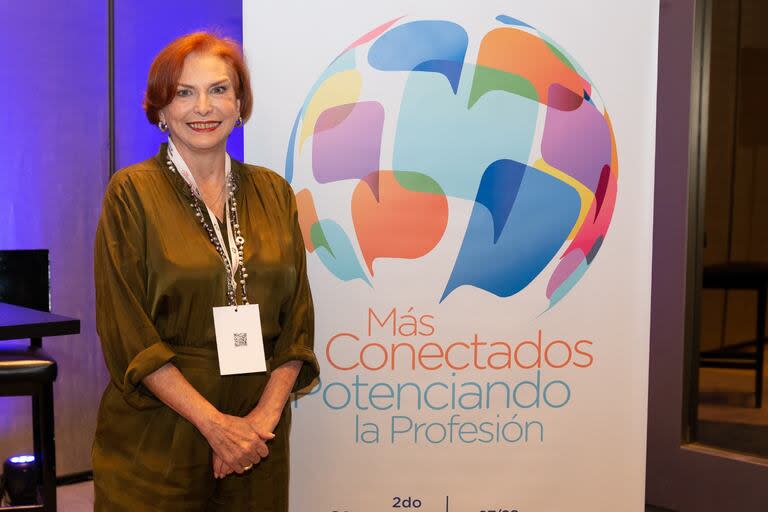 Elena Espinal estuvo en Mar del Plata en un congreso que reunió a profesionales del coaching 