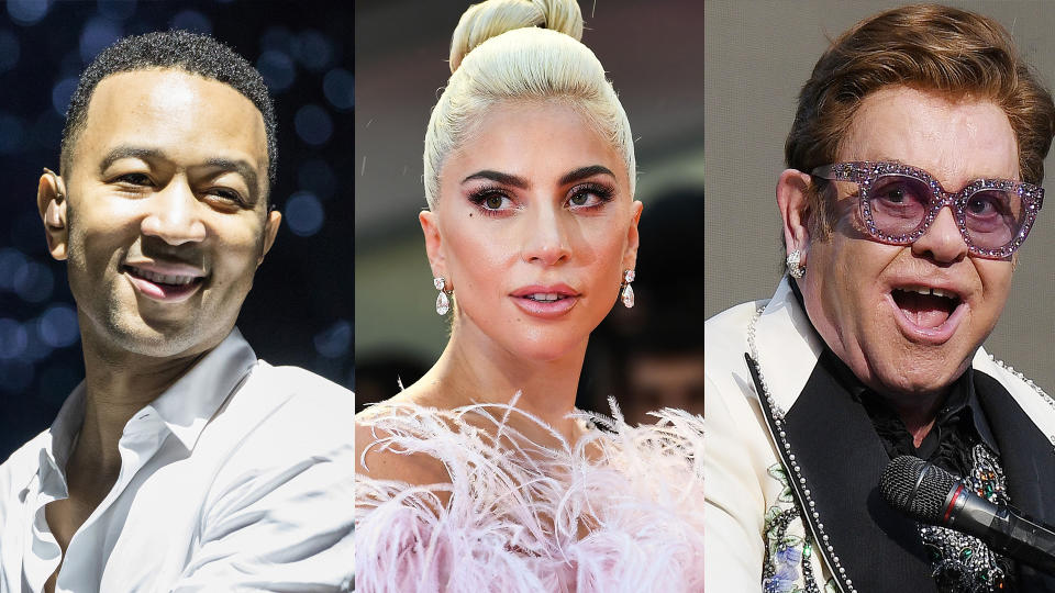 The special two-hour telecast will feature appearances by John Legend, Lady Gaga and Elton John, among other musicians. (Getty Images)