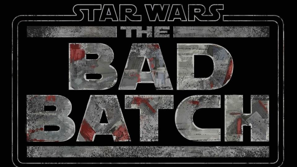 The logo for The Bad Batch Star Wars series returning for season three final season