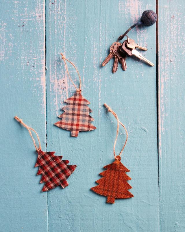 DIY Christmas Ornament ~ Easy Fabric Balls - Shanty 2 Chic