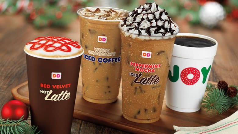 dunkin donuts holiday drinks