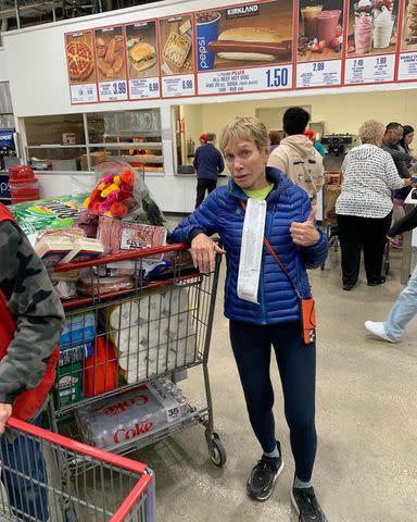 <p>Barbara Corcoran/ Instagram</p> Barbara Corcoran goes to Costco