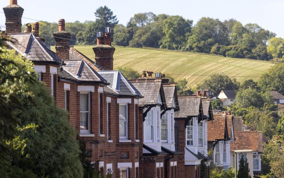 row of houses