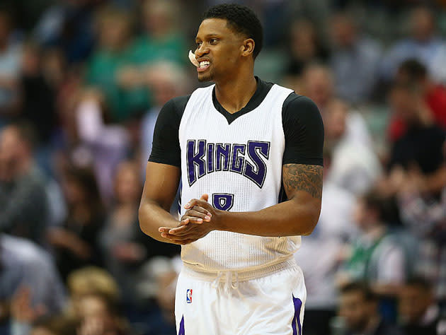 Rudy Gay is headed to the Spurs. (Getty)