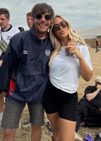 <p>Lottie Tomlinson/Instagram</p> Louis Tomlinson and Lottie Tomlinson