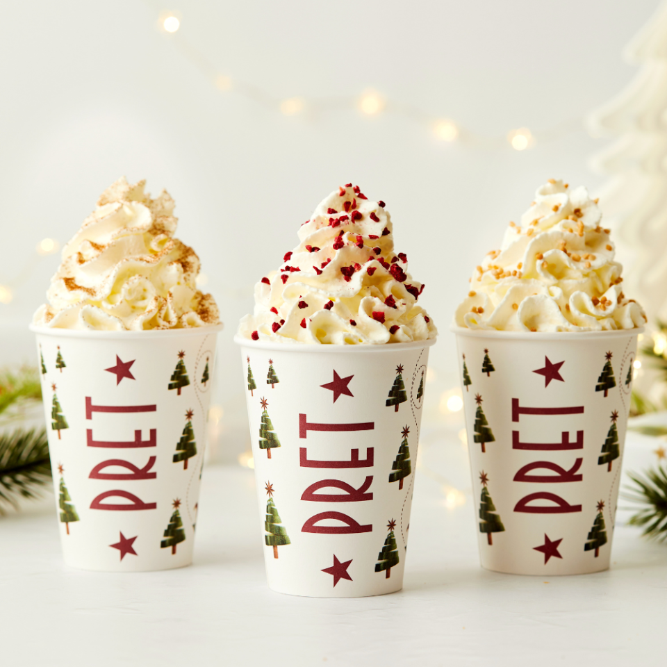 pret christmas hot drinks