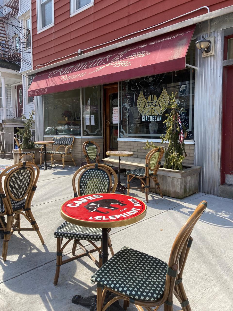 Antoinette's Patisserie in Hastings-on-Hudson feels like a touch of Paris with its alfresco seating and French croissants.