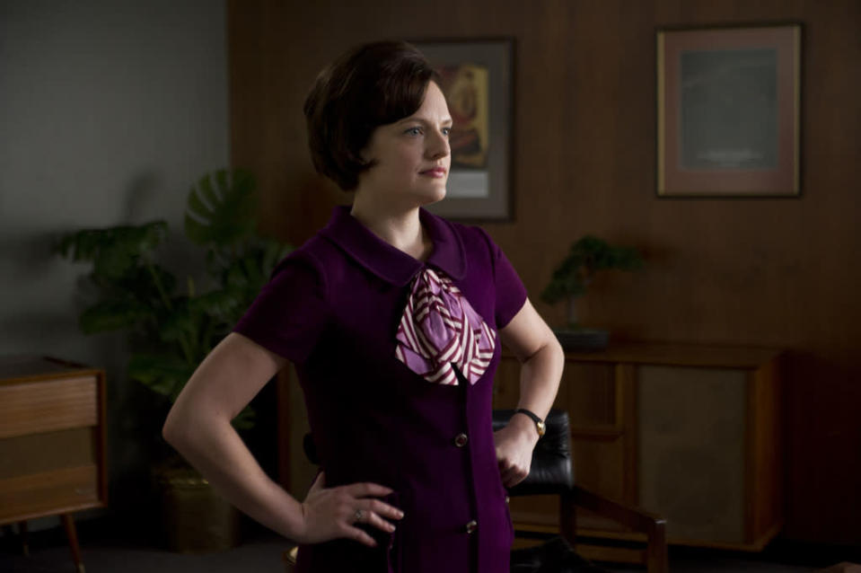 Peggy Olson (Elisabeth Moss) in the "Mad Men" episode, "The Collaborators."