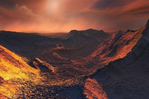 The nearest single star to the Sun hosts an exoplanet at least 3.2 times bigger than Earth (ESO/M. Kornmesser)
