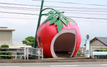 Fruit Shaped Bus Stop