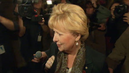 Senator Pamela Wallin says she was a loyal Conservative stabbed in the back to please the party faithful, CBC's Terry Milewski reports