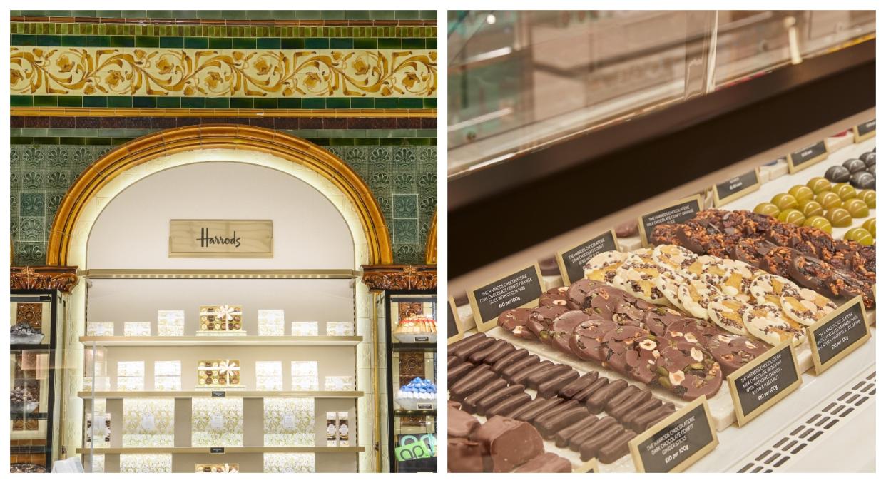 A glimpse inside Harrods' new chocolate hall (Harrods)