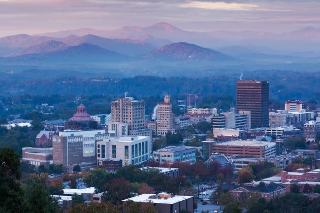 Asheville has just 100,000 residents, but brings in billions of dollars in tourism spending.