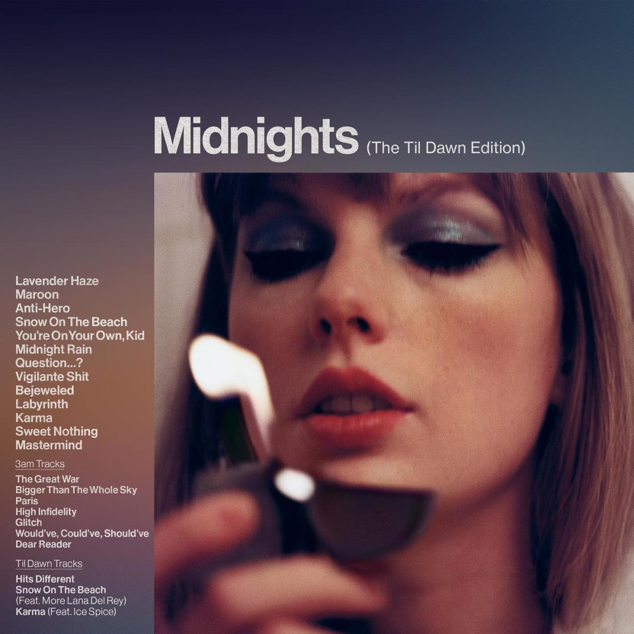 taylor swift midnights til dawn edition