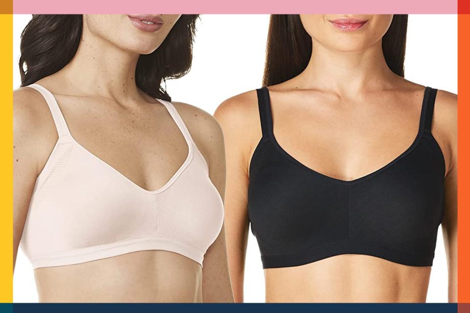 Warner’s Easy Does It Underarm Smoothing Wireless Lightly Lined Bra