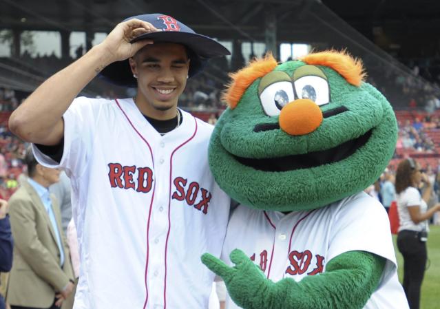 Wally celebrates his birthday at Fenway 