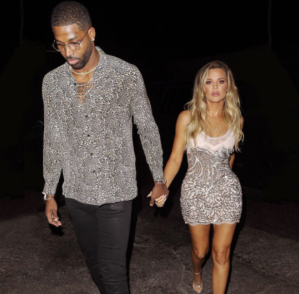 Khloé Kardashian and Tristan Thompson (Photo: Khloé Kardashian via Instagram)