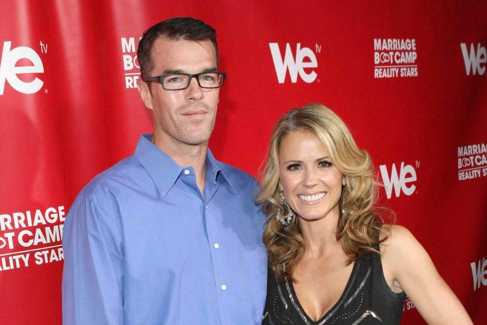 <p>Bennett Raglin/WireImage</p> Ryan and Trista Sutter attend the 