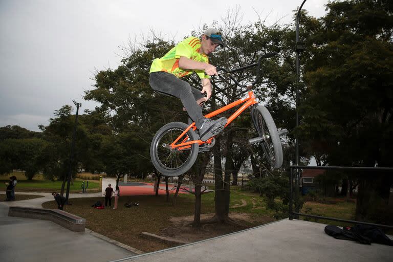 Agustín López de Ramos Mejía practicó en en la Plaza República de Haití