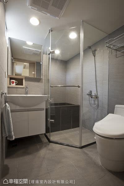 ▲浴室乾溼分離可以有效控管水氣，但前提是防水動作要夠徹底。
