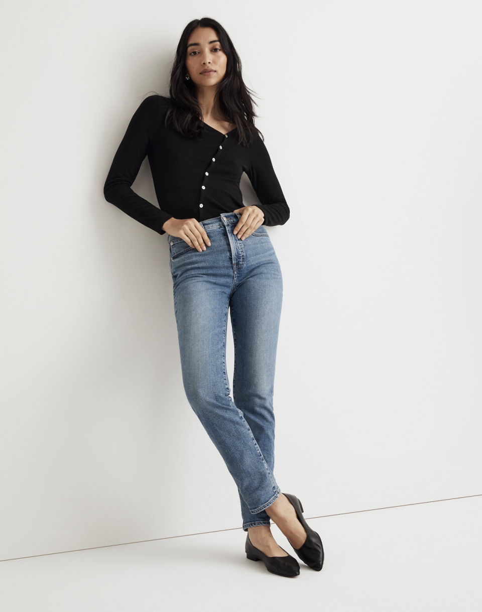 <p><a href="https://go.redirectingat.com?id=74968X1596630&url=https%3A%2F%2Fwww.madewell.com%2Fthe-perfect-vintage-jean-in-lindy-wash-NN465.html%3Fdwvar_NN465_color%3DDM7461%26cgid%3Dwomens-megafolder%23start%3D11&sref=https%3A%2F%2Fwww.harpersbazaar.com%2Ffashion%2Ftrends%2Fa45457105%2Fblack-friday-cyber-monday-fashion-deals-2023%2F" rel="nofollow noopener" target="_blank" data-ylk="slk:Shop Now;elm:context_link;itc:0;sec:content-canvas" class="link ">Shop Now</a></p><p>Perfect Vintage Jean</p><p>madewell.com</p><p>$64.00</p>